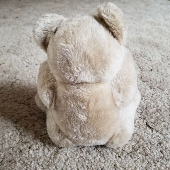 Vintage Beige Plush Teddy Bear Jointed Arms and Legs. 12 Inches tall - Picture 2 of 4